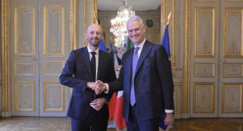 Foto min. Zangrillo e min. Guerini