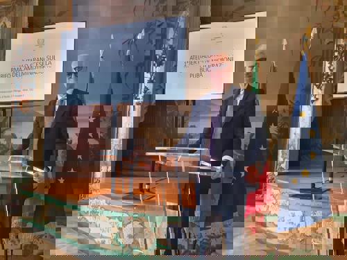 Zangrillo presso l’Ambasciata d’Italia a Parigi
