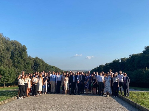 Prtecipanti alla riunione Ocse a Caserta