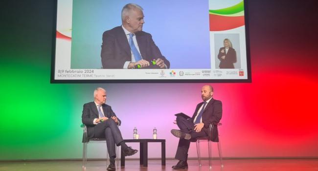 Il ministro Zangrillo intervistato da Andrea Pennacchioli
