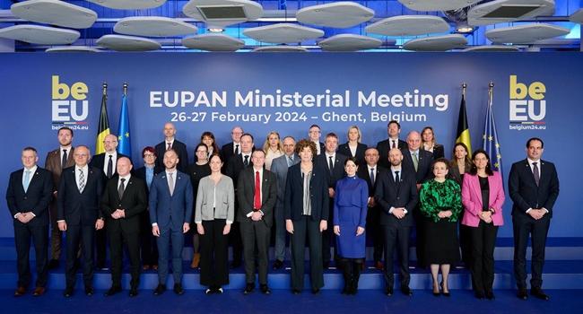 I partecipanti alla riunione EUPAN