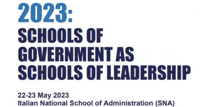 OECD NETWORK OF SCHOOLS OF GOVERNMENT ANNUAL MEETING 2023