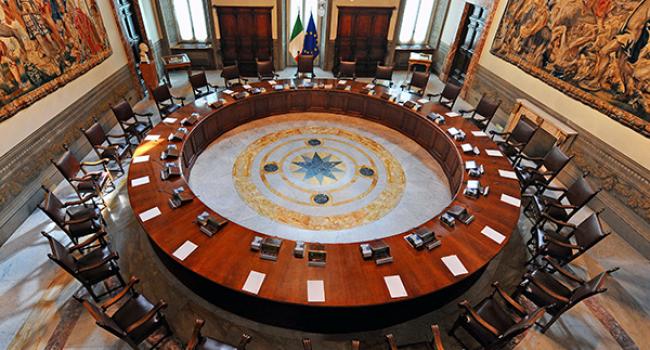 Sala del Consiglio dei ministri