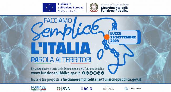 Facciamo semplice l'Italia, Lucca, 25 settembre 2023