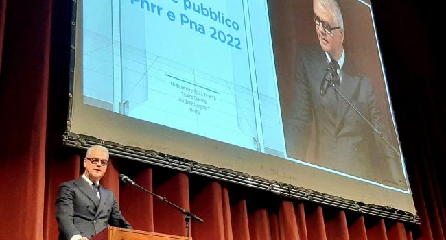 Il ministro Zangrillo a “Valore Pubblico, Pnrr e Pna 2022”